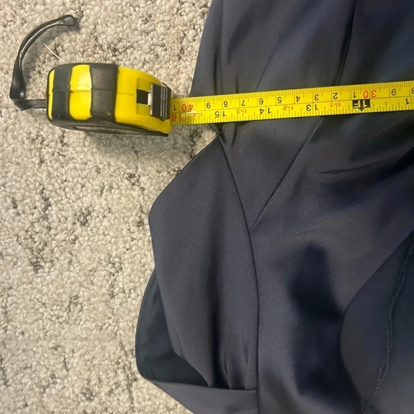 Monsoon London NWT dress  size 6 (10 UK) beautiful nylon blend and shimmery gray - Picture 9 of 13